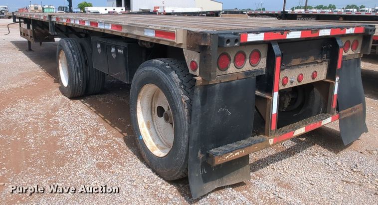 image for item MY9329 1998 Fontaine LFTW-6-8048WSAK  flatbed trailer