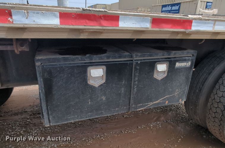 image for item MY9329 1998 Fontaine LFTW-6-8048WSAK  flatbed trailer