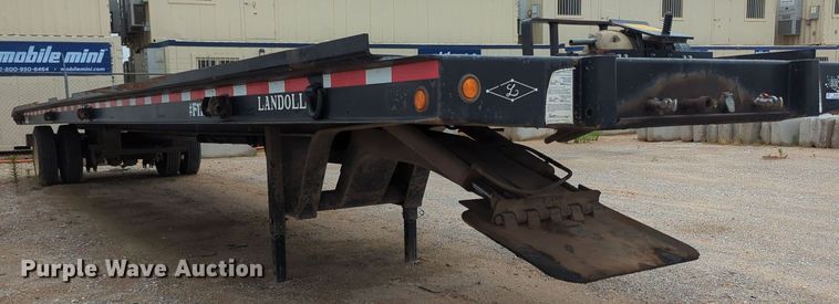 image for item MY9336 1997 Landoll 330  tilt deck equipment trailer