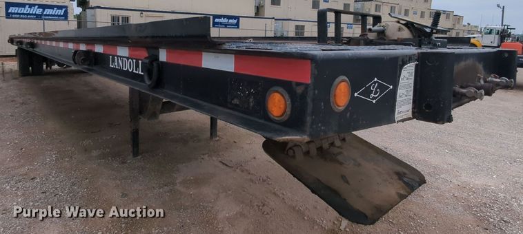 image for item MY9336 1997 Landoll 330  tilt deck equipment trailer