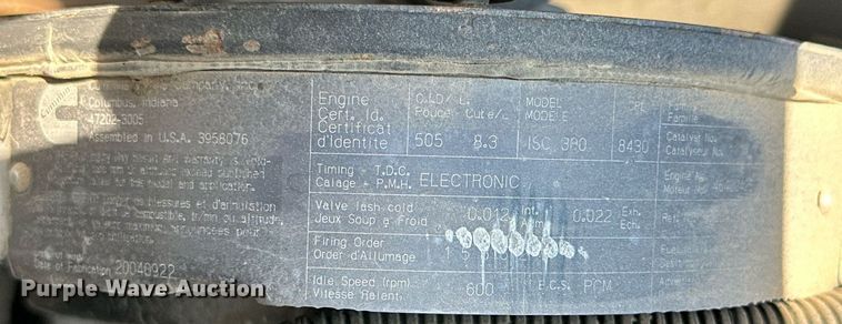 image for item NI9793 2005 Kenworth T300  fuel / lube truck