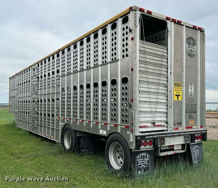 image for item NP9726 2016 Merritt Gold Line  livestock trailer