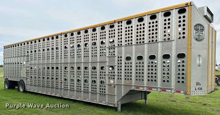 image for item NP9727 2016 Merritt Gold Line  livestock trailer