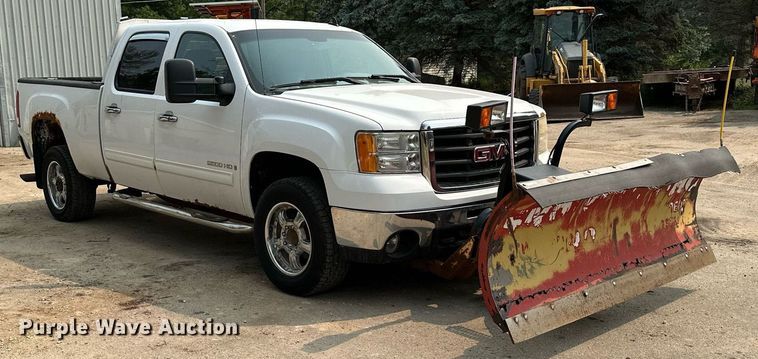 image for item AF9663 2008 GMC Sierra 2500HD  Crew Cab pickup truck