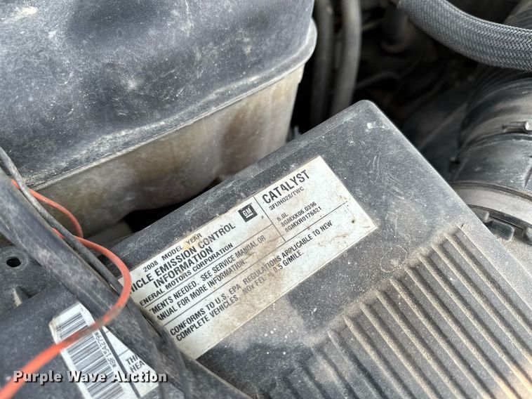 image for item AF9663 2008 GMC Sierra 2500HD  Crew Cab pickup truck