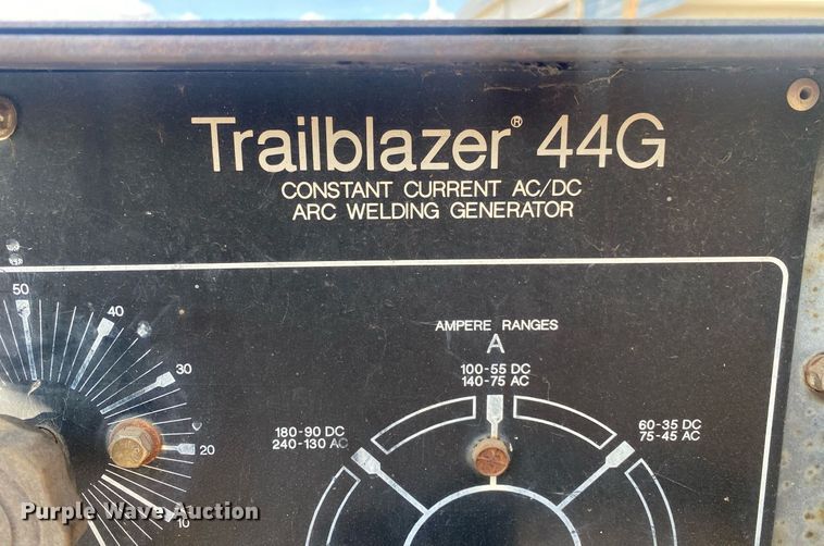 image for item DI7841 Miller Trailblazer 44G  welder/generator
