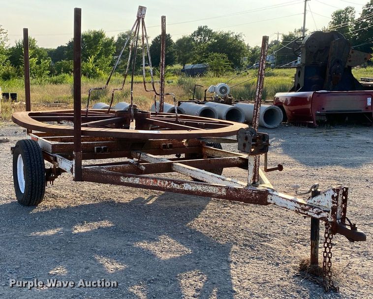 image for item DI7842 Shop built  reel trailer