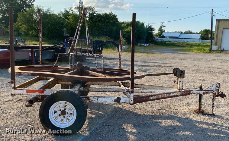 image for item DI7842 Shop built  reel trailer