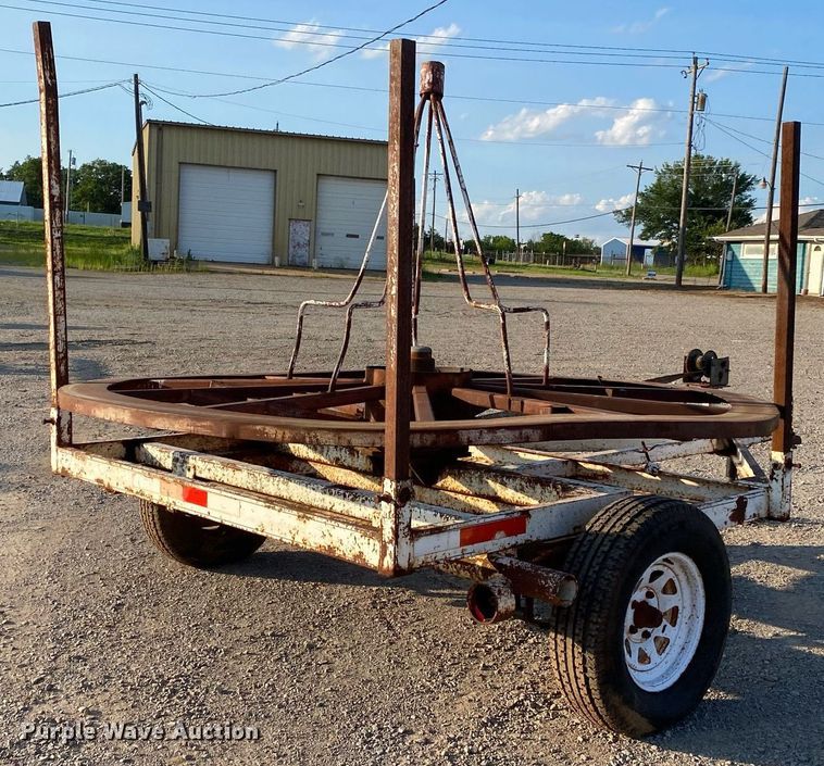 image for item DI7842 Shop built  reel trailer