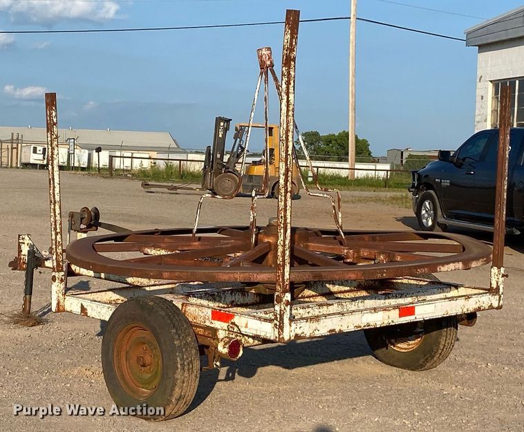 image for item DI7842 Shop built  reel trailer