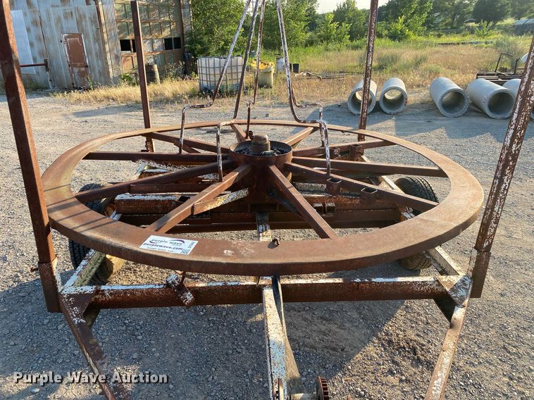 image for item DI7842 Shop built  reel trailer