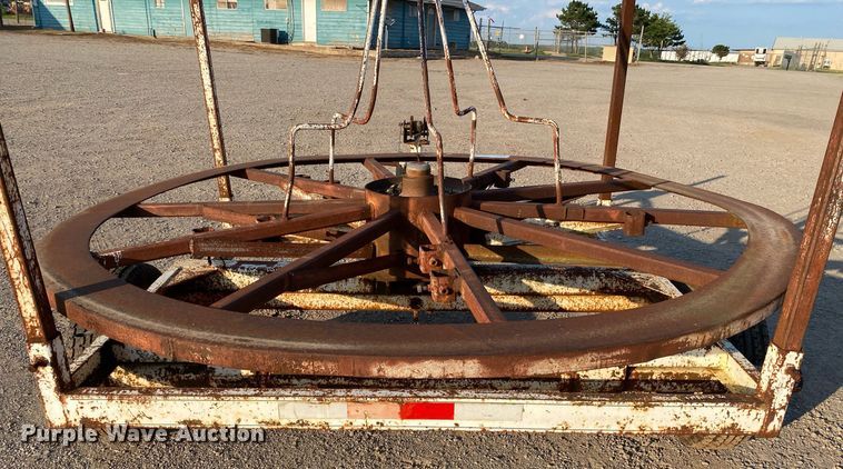 image for item DI7842 Shop built  reel trailer