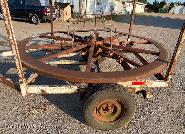 image for item DI7842 Shop built  reel trailer