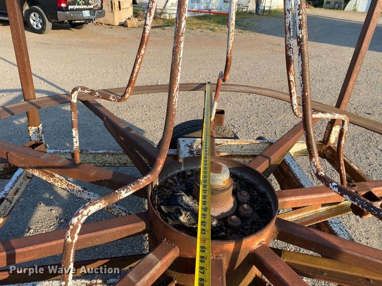 image for item DI7842 Shop built  reel trailer