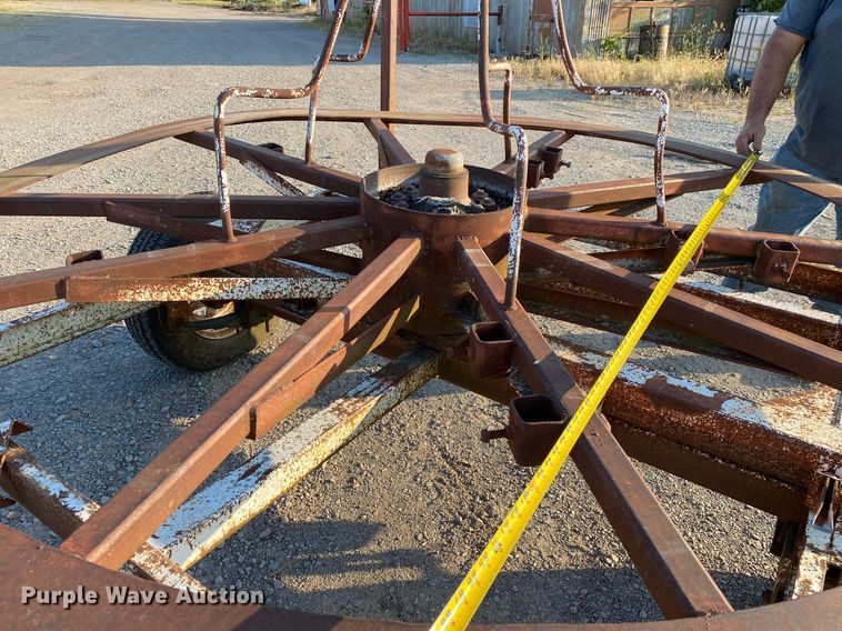 image for item DI7842 Shop built  reel trailer