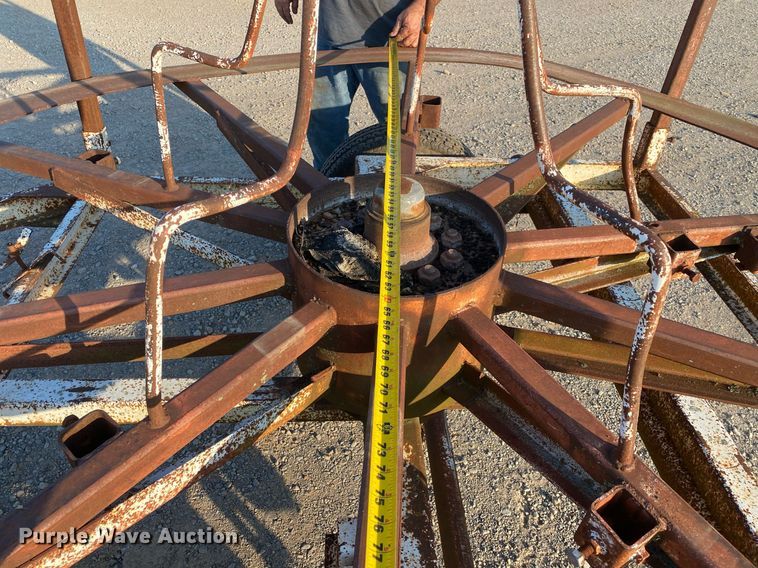 image for item DI7842 Shop built  reel trailer