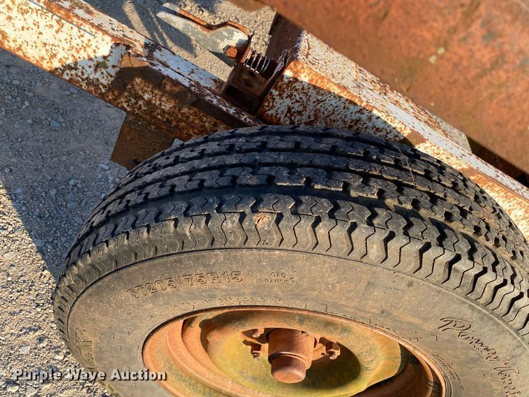 image for item DI7842 Shop built  reel trailer