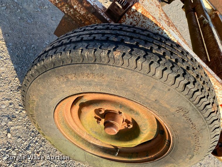 image for item DI7842 Shop built  reel trailer