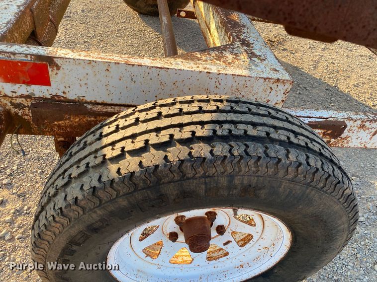 image for item DI7842 Shop built  reel trailer