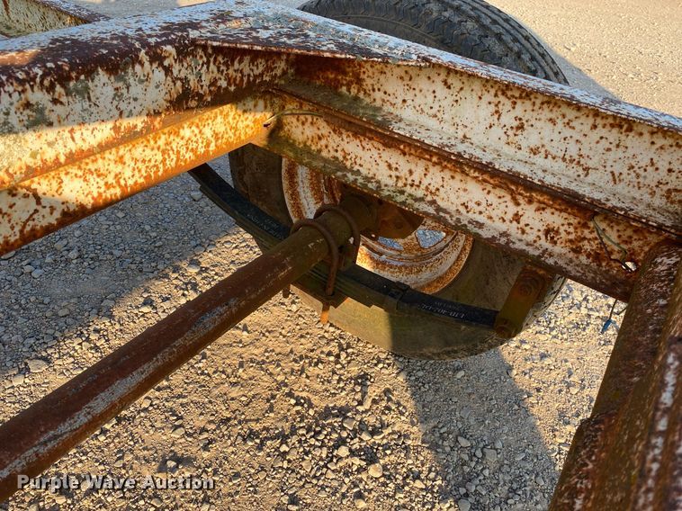 image for item DI7842 Shop built  reel trailer