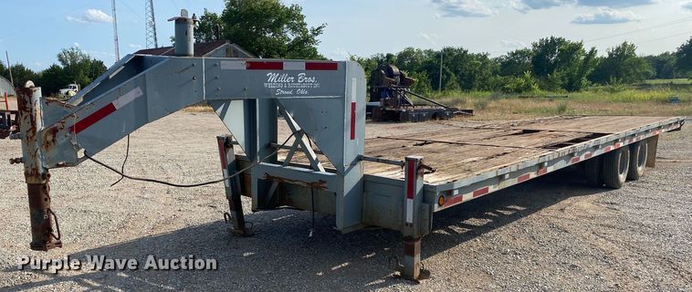 image for item DI7846 1982 Belshe T-8GN  equipment trailer