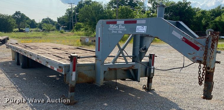 image for item DI7846 1982 Belshe T-8GN  equipment trailer