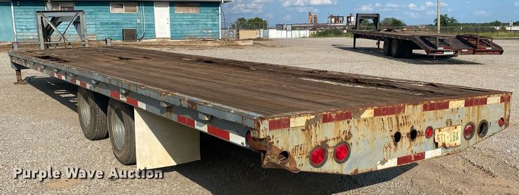 image for item DI7846 1982 Belshe T-8GN  equipment trailer