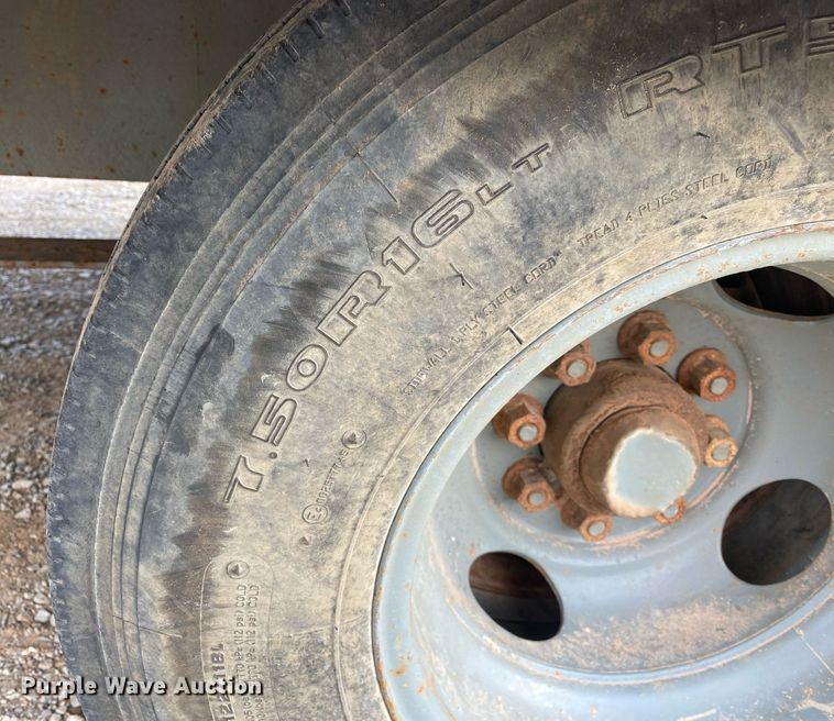 image for item DI7846 1982 Belshe T-8GN  equipment trailer