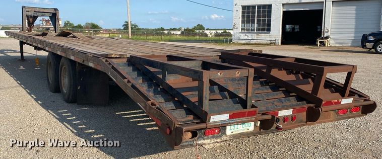 image for item DI7847 1998 May Trailer Co.  equipment trailer
