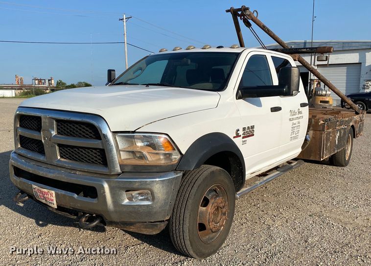 image for item DI7849 2015 Dodge Ram 4500HD  Crew Cab winch truck