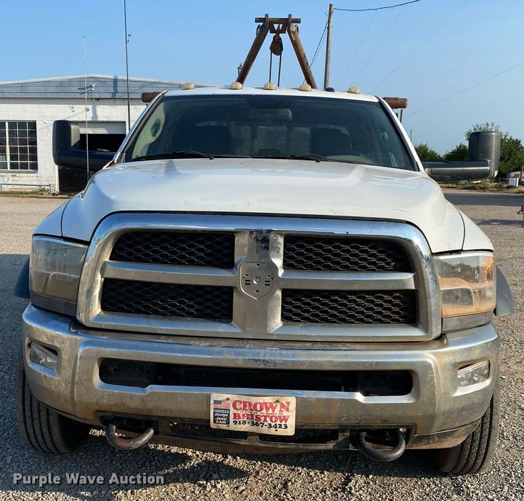 image for item DI7849 2015 Dodge Ram 4500HD  Crew Cab winch truck