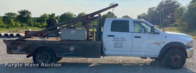 image for item DI7849 2015 Dodge Ram 4500HD  Crew Cab winch truck