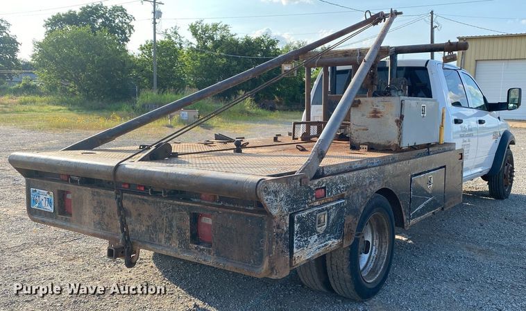 image for item DI7849 2015 Dodge Ram 4500HD  Crew Cab winch truck