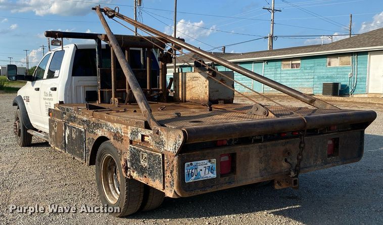 image for item DI7849 2015 Dodge Ram 4500HD  Crew Cab winch truck