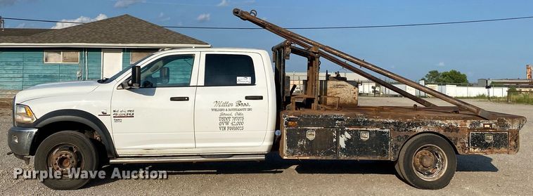 image for item DI7849 2015 Dodge Ram 4500HD  Crew Cab winch truck