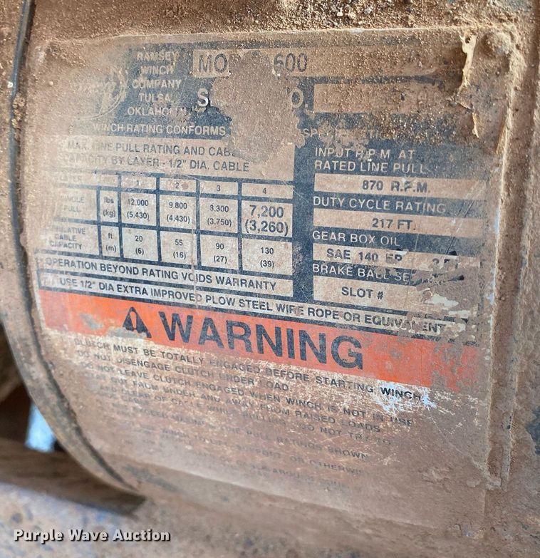 image for item DI7849 2015 Dodge Ram 4500HD  Crew Cab winch truck