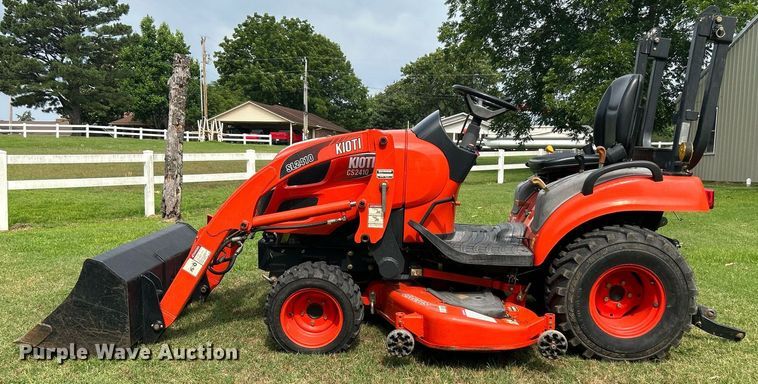 image for item DI7856 2012 Kioti CS2410  MFWD tractor
