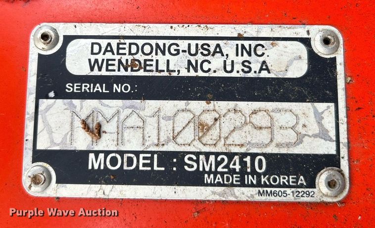 image for item DI7856 2012 Kioti CS2410  MFWD tractor