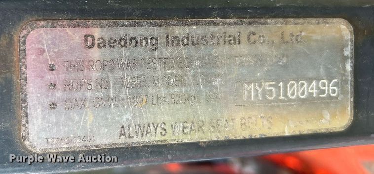 image for item DI7856 2012 Kioti CS2410  MFWD tractor