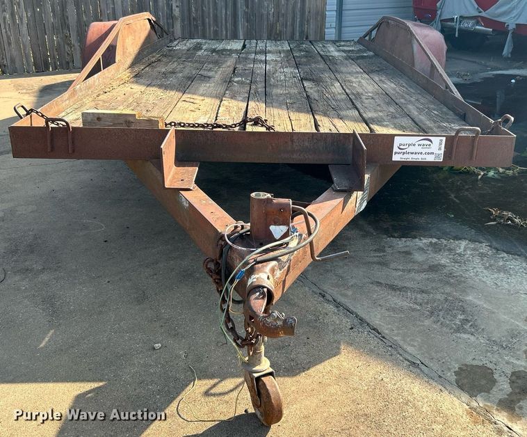 image for item DI7858 1984 Trailer Manufacturers  utility trailer