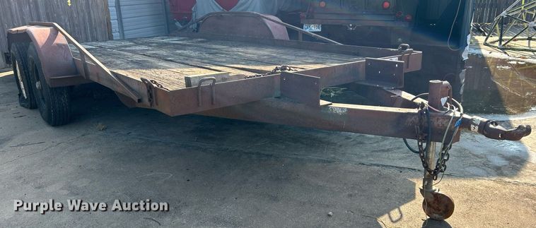 image for item DI7858 1984 Trailer Manufacturers  utility trailer