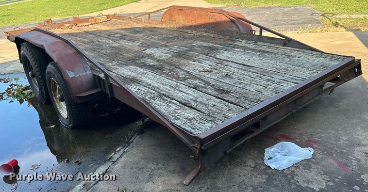 image for item DI7858 1984 Trailer Manufacturers  utility trailer