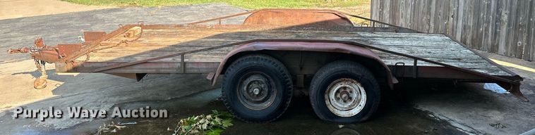 image for item DI7858 1984 Trailer Manufacturers  utility trailer