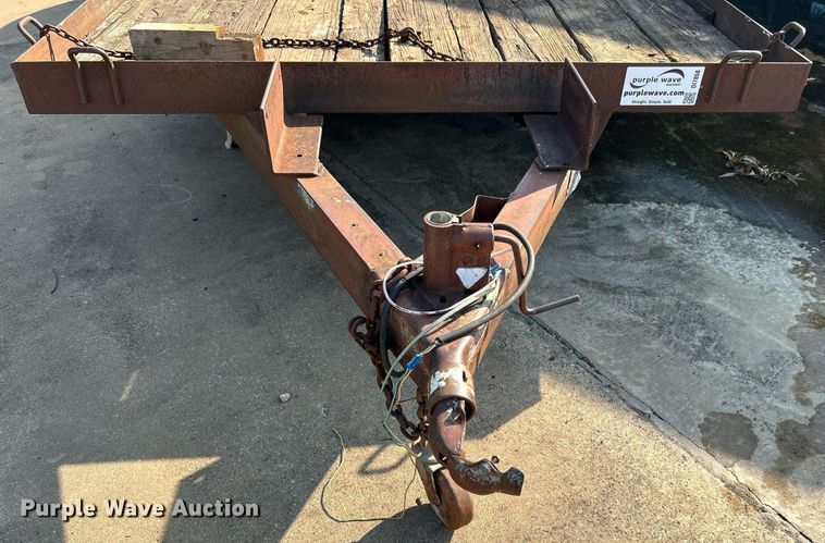 image for item DI7858 1984 Trailer Manufacturers  utility trailer