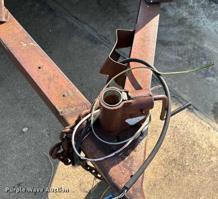 image for item DI7858 1984 Trailer Manufacturers  utility trailer