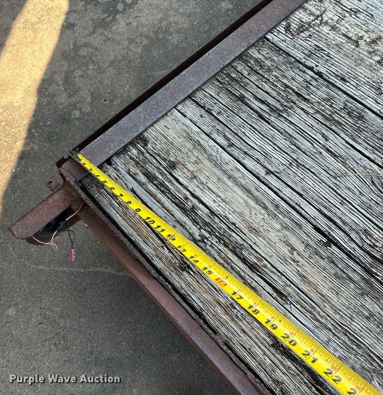 image for item DI7858 1984 Trailer Manufacturers  utility trailer