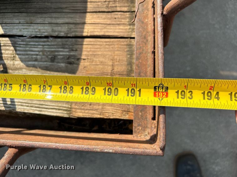 image for item DI7858 1984 Trailer Manufacturers  utility trailer