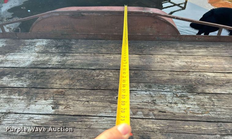 image for item DI7858 1984 Trailer Manufacturers  utility trailer