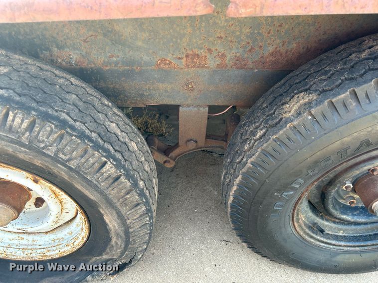 image for item DI7858 1984 Trailer Manufacturers  utility trailer