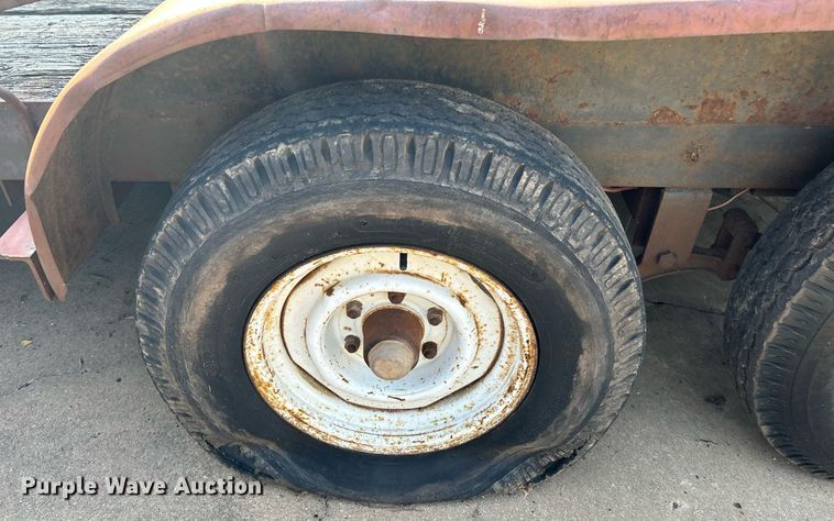 image for item DI7858 1984 Trailer Manufacturers  utility trailer